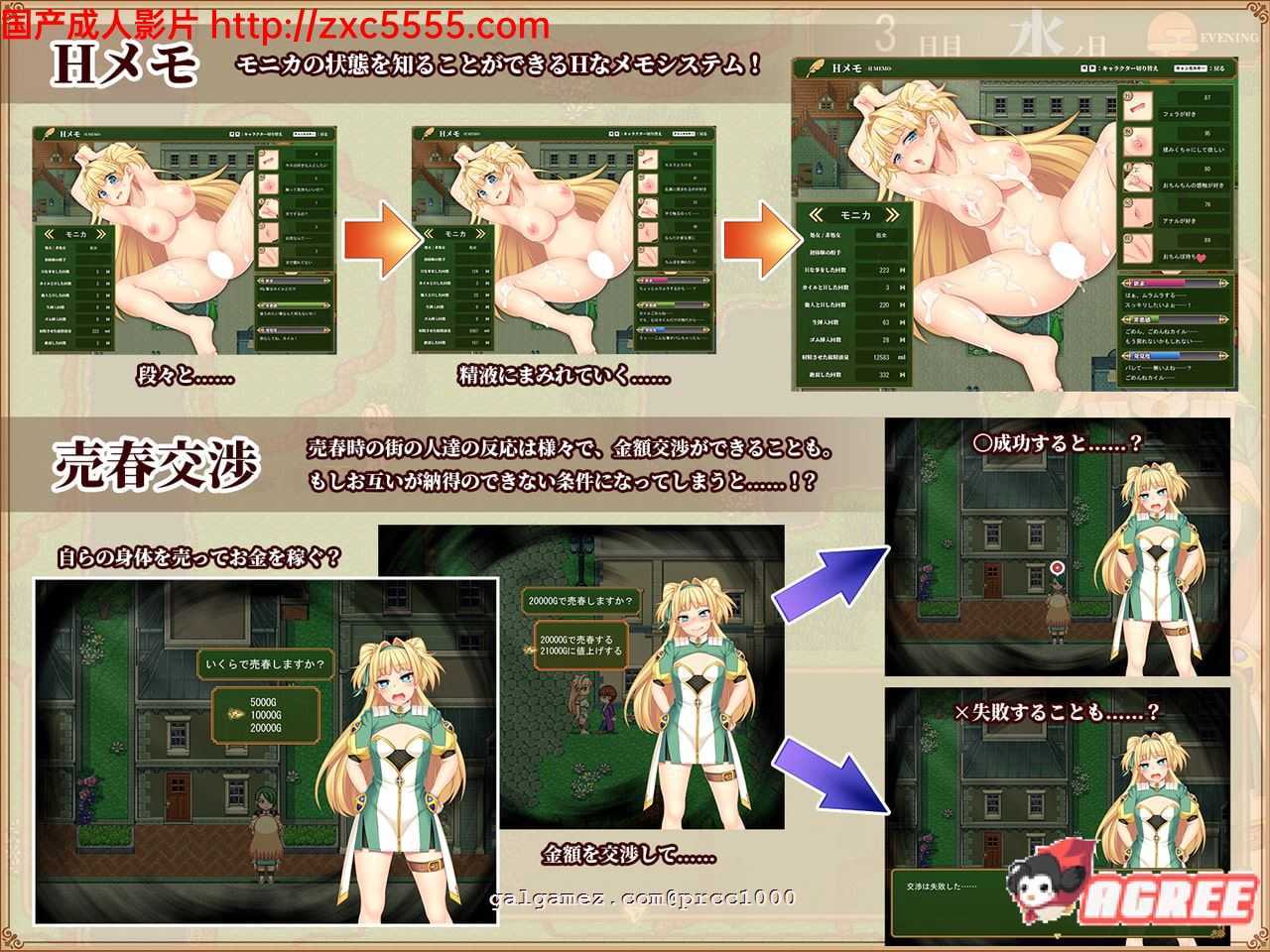 [爆款RPG/汉化/动态]寝取新妻莫妮卡：傲娇妻子和H打工 V1.09+APPEND追加 AI汉化版[3.4G]