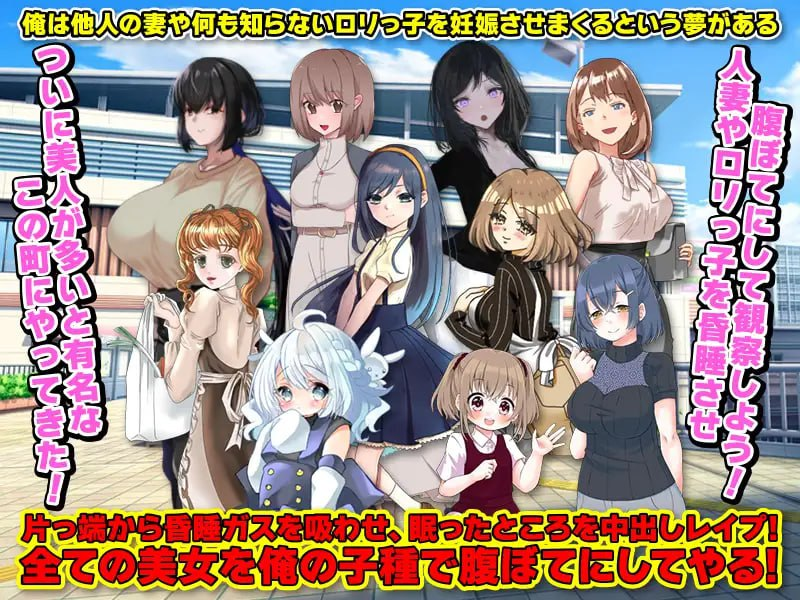 [RPG机翻]昏睡妊娠魔が出没していますのでご注意 请注意连环昏迷妊娠狂魔正在出没[电脑1.16G/FM/BD]